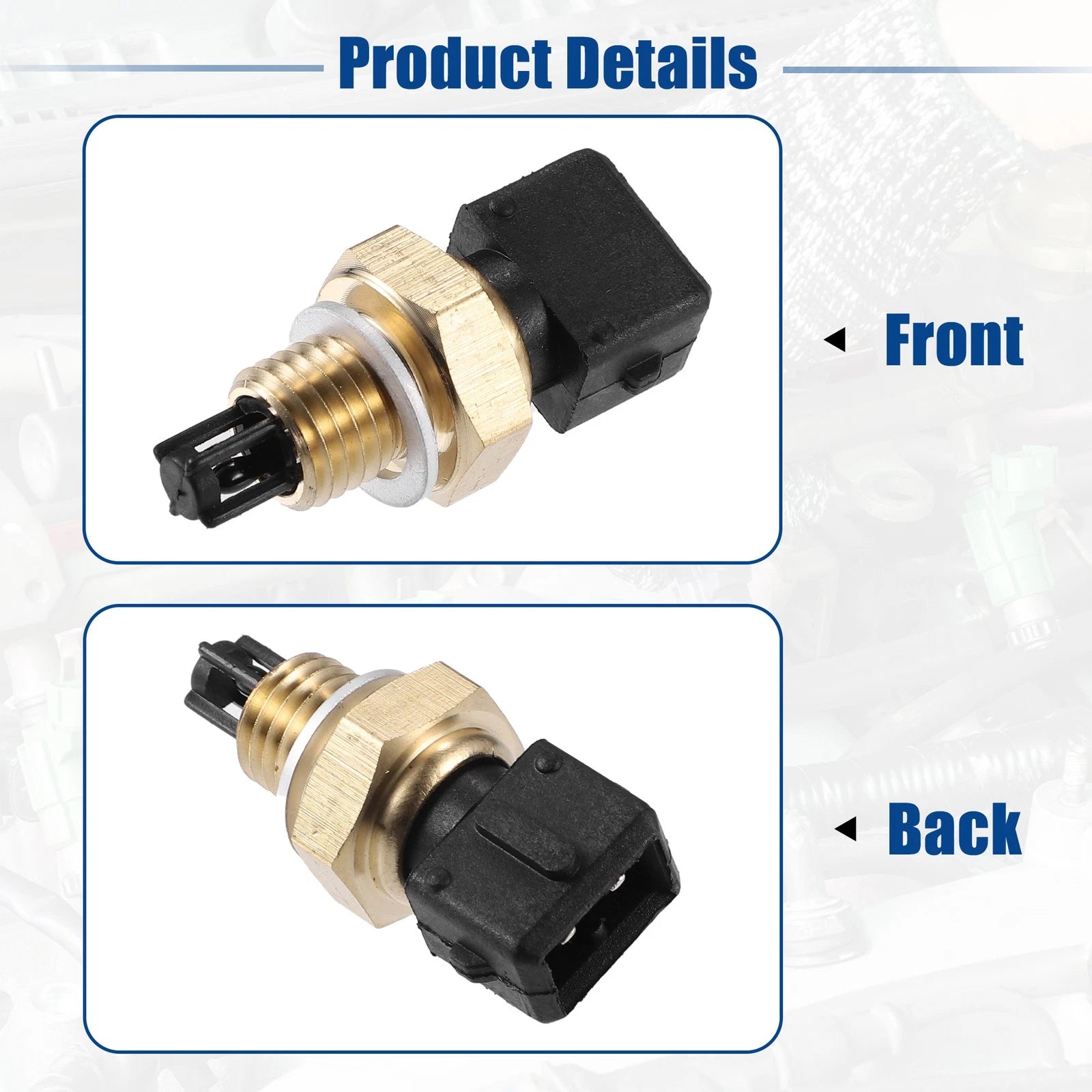 Engine Coolant Temperature Sensor for VW Golf (1993–2001) No. 13621711371, 046905379