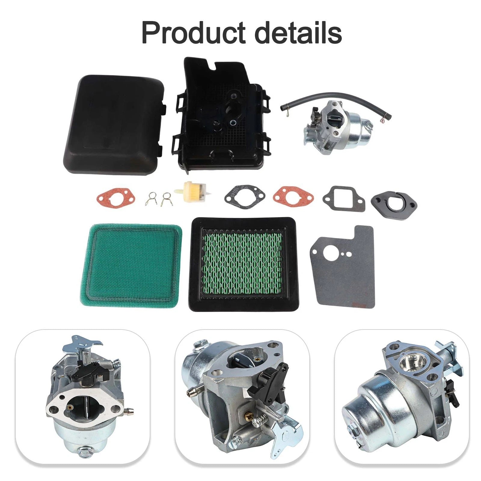 High Performance Carburettor for Honda GCV160 HRB216 HRR216 HRS216 HRT216 (2002–2023)