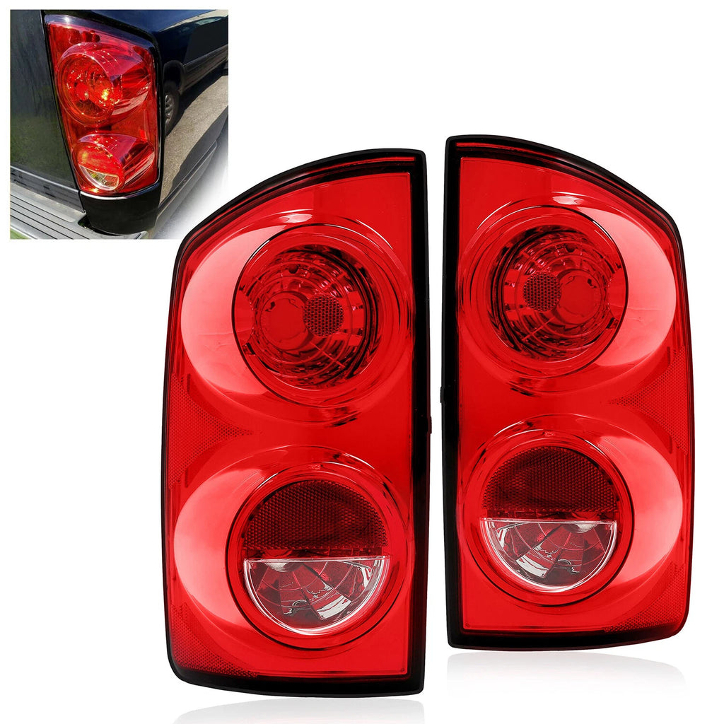 Tail Lights Brake Lamps for Dodge Ram 1500 (2007–2008) Ram 2500 3500 (2007–2009)