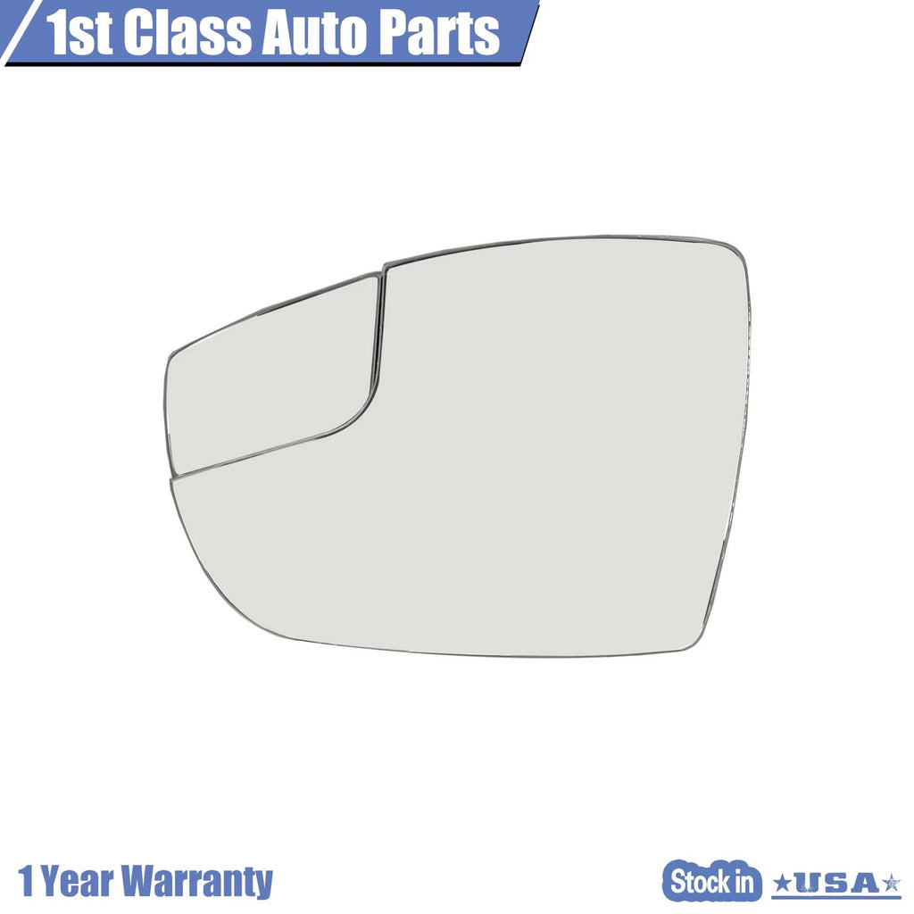 Mirror Glass for Ford Focus (2012–2018) Driver Side Left LH