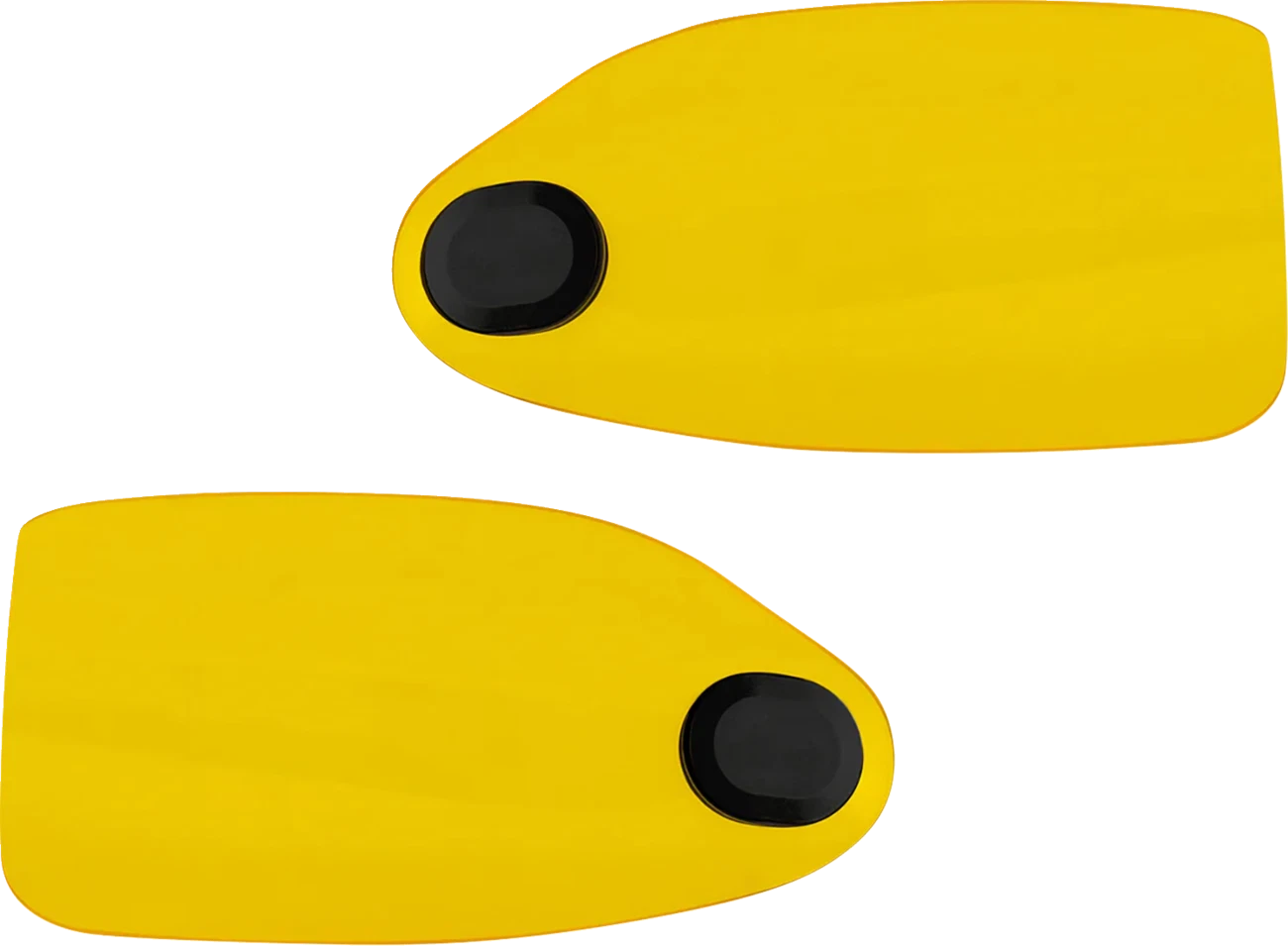 Klock Werks Flare Handguards for Harley-Davidson (Cable Clutch, Yellow)