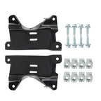 Set of 2 Front Bumper Outer Brackets for Chevy Silverado 2500HD 3500HD (2007–2010)