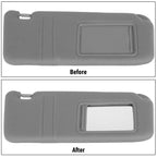 Right Passenger Side Sun Visor for Toyota Camry (2007–2011) Gray Sunroof