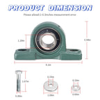 Driveshaft Carrier Support Bearing for Polaris Ranger 500 800 900 (2011–2014)