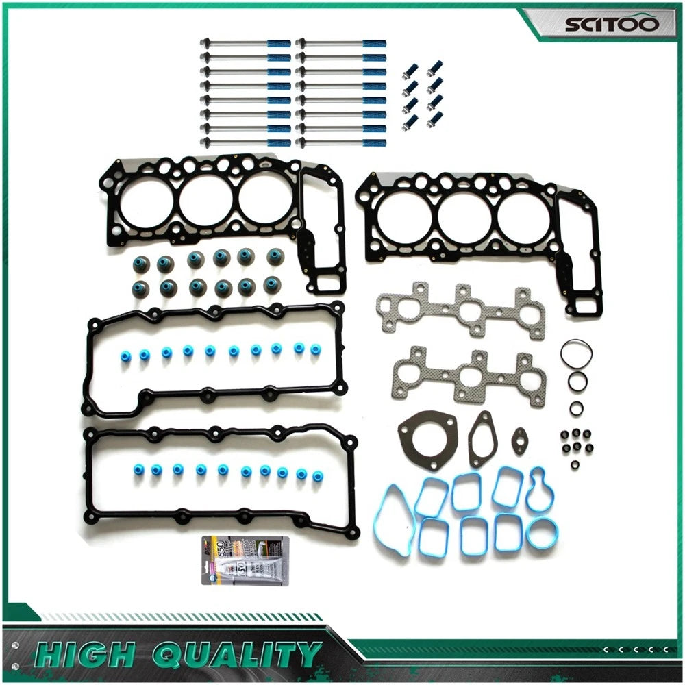 Cylinder Head Gasket Set with Bolts for Jeep Grand Cherokee (2005–2010)