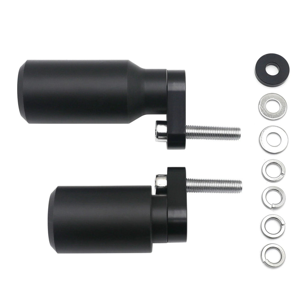 No Cut Black Frame Slider Crash Protector for Yamaha FZ-6R (2009–2016)