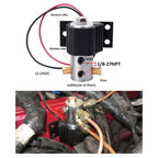 Front Brake Line Lock Kit for Type Roll Control Hill Holder for Black (2015-2020)