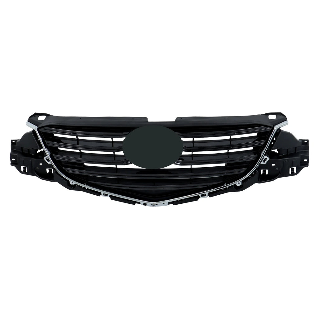 Front Grille for Mazda CX-5 (2015–2016) - Painted Black with Chrome Molding