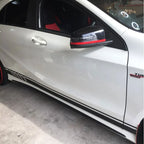 Matte Black Side Stripe Decals for Benz A Class W176 A180 A200 A250 A45