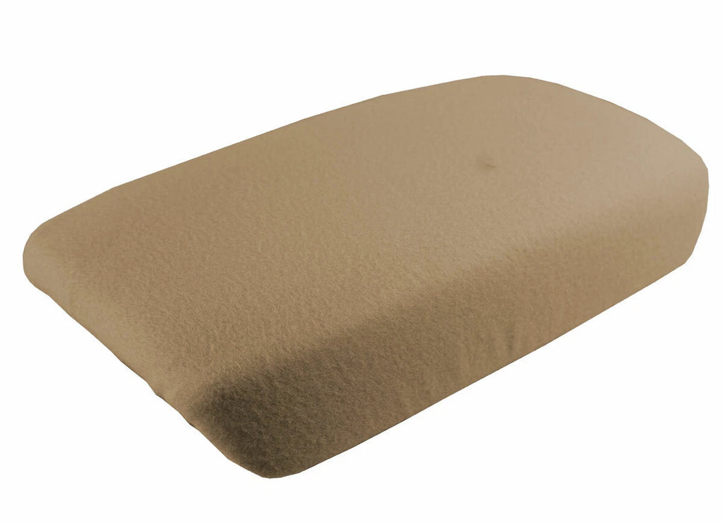 Fleece Console Lid Armrest Cover for Acura TSX (2009–2014) Beige