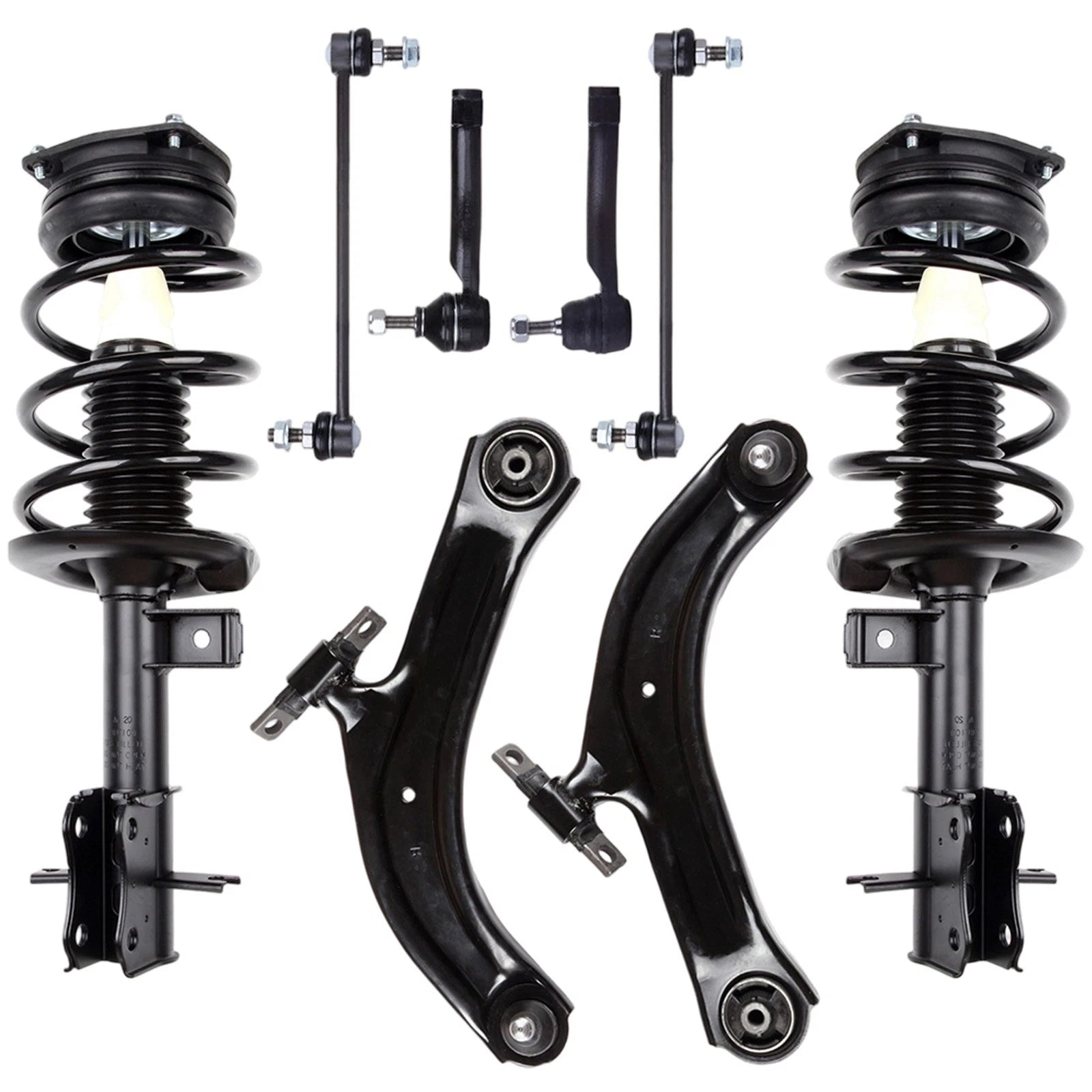 Front Struts Spring Assembly & Suspension Kits for Nissan Sentra (2007–2012)
