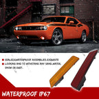 Set of 4 OE-Style Front & Rear Side Marker Lights for Dodge Challenger (2008–2014)