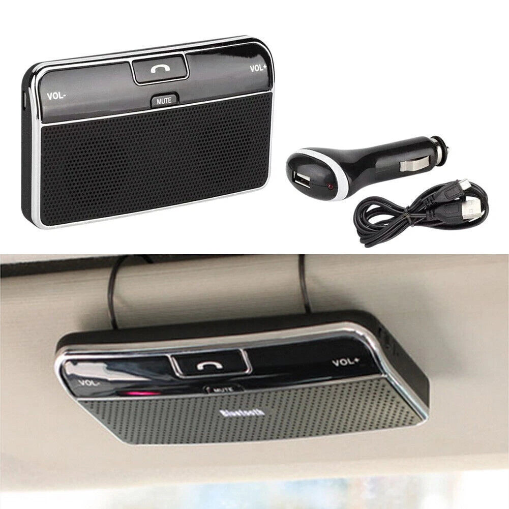 Bluetooth Handsfree Speaker Phone Car Kit for Universal Vehicles (2010–2023)