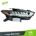 LED Headlight Assembly Right Side for Nissan Maxima (2019–2021) Chrome
