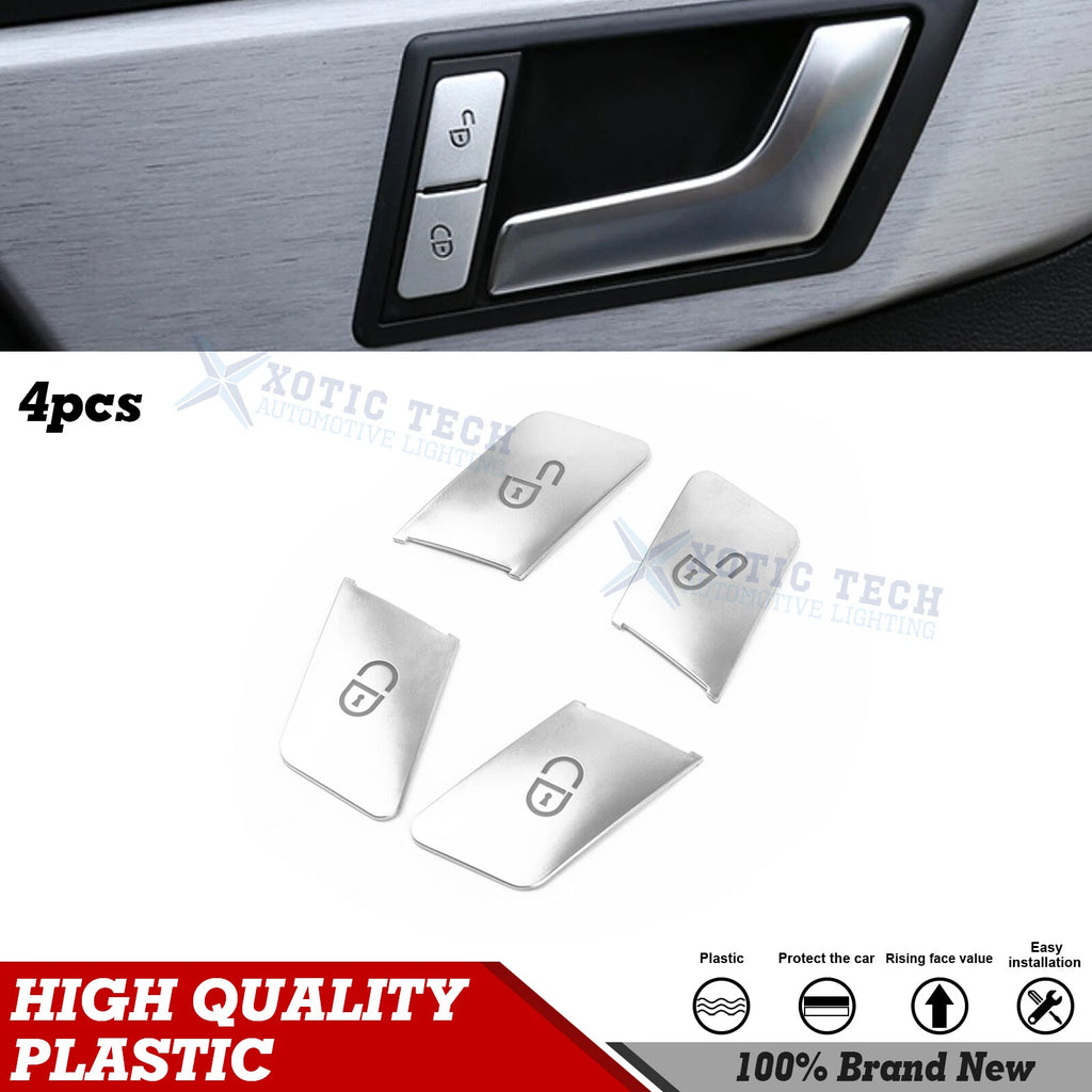 Door Lock Unlock Switch Cover Trim for Mercedes-Benz C-Class (W204) (2007–2015)