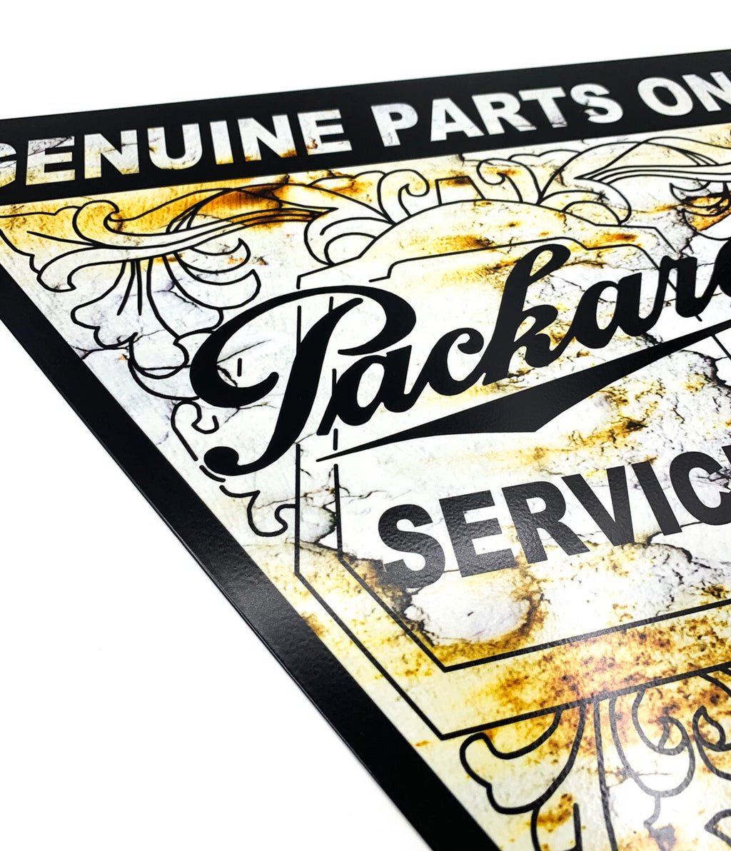 Genuine Service Metal Sign Reproduction for Packard (18.75 x 21.25) (1930–1958)