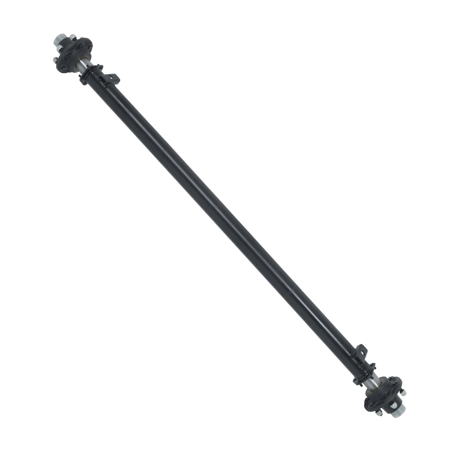 6K Trailer Axle for 6 Lug Vehicles (73" Hub Face, 58" Spring Center)
