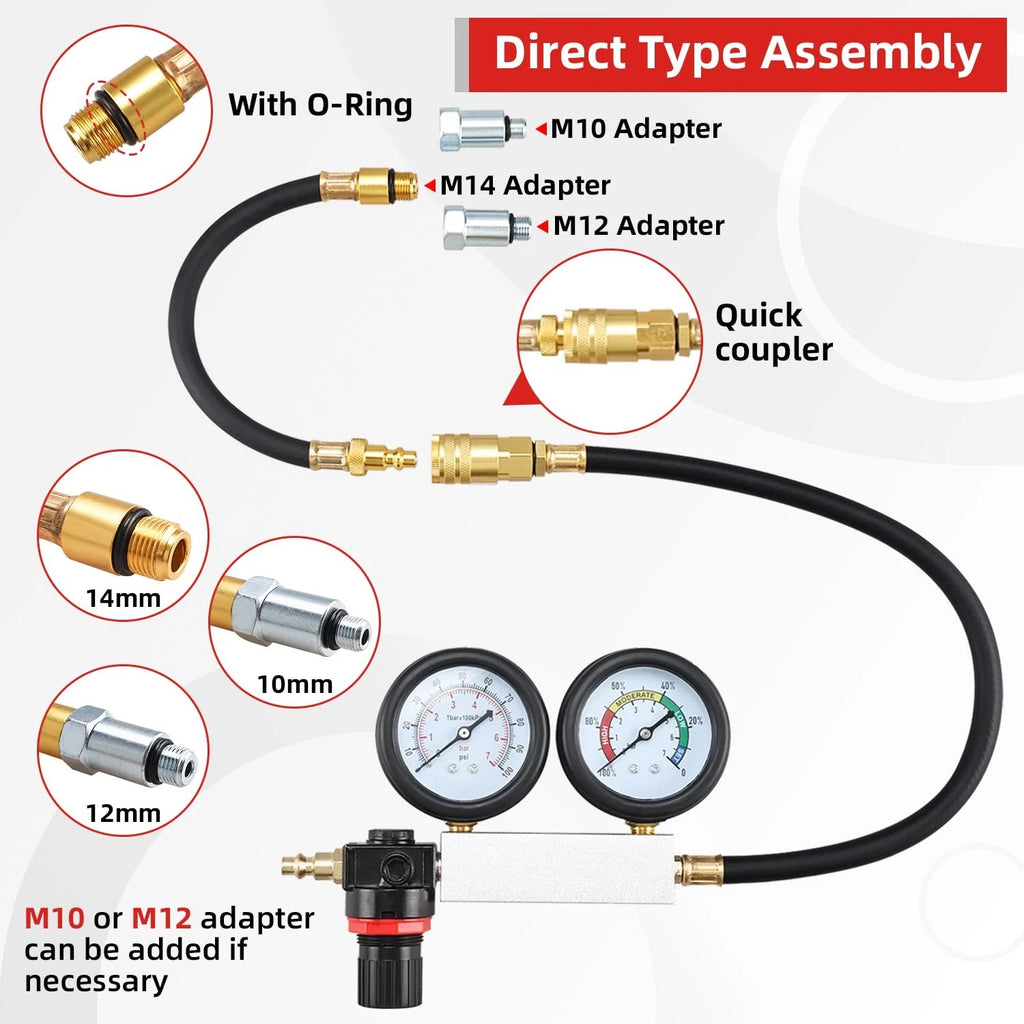 Cylinder Leak Down Tester for Gasoline Engine (Tu-21)