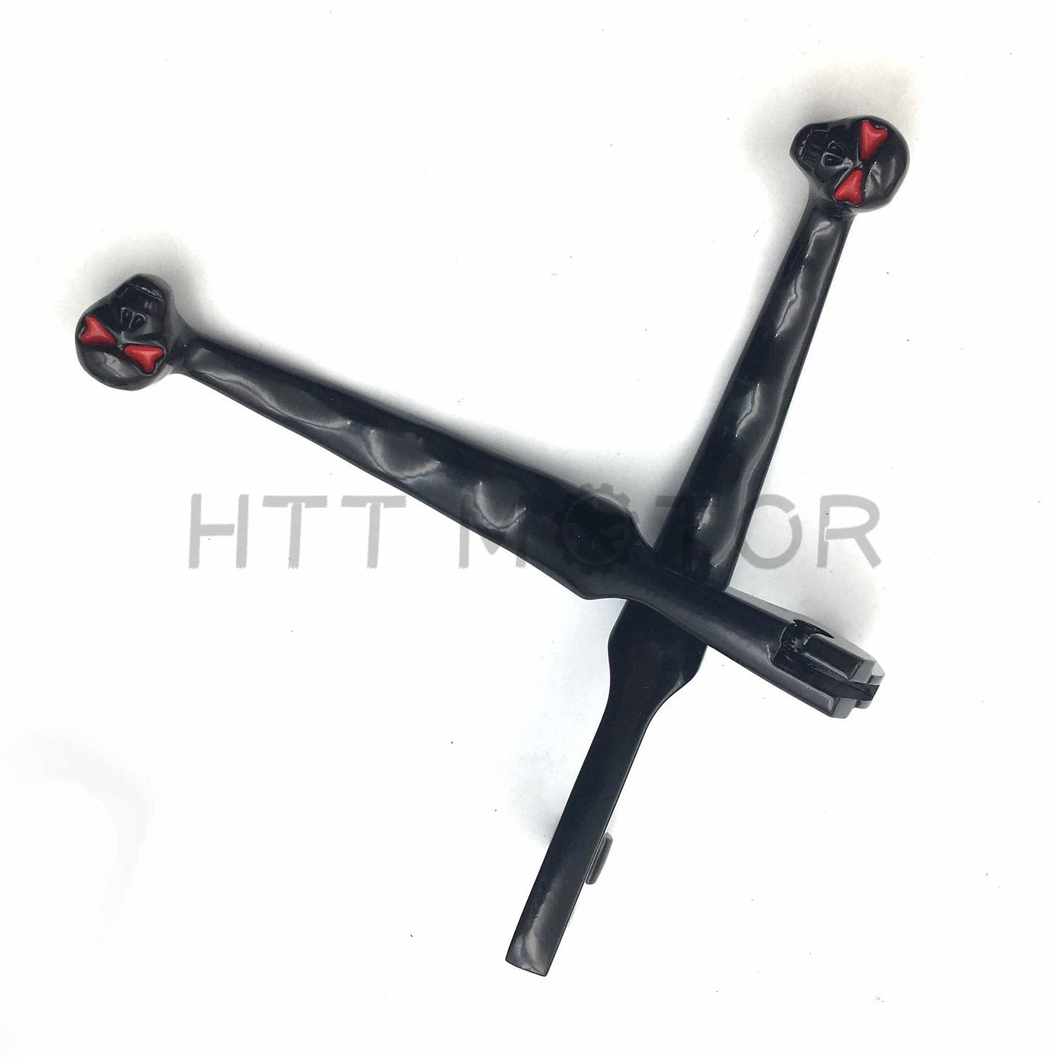 Black Skull Brake Clutch Levers for Yamaha Virago XV 250 535 700 750 1000 1100