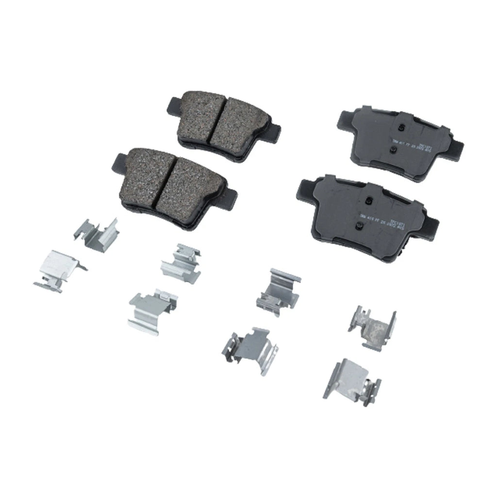 Set of 4 NAO Brake Pads for Jaguar X-Type (2005–2008)