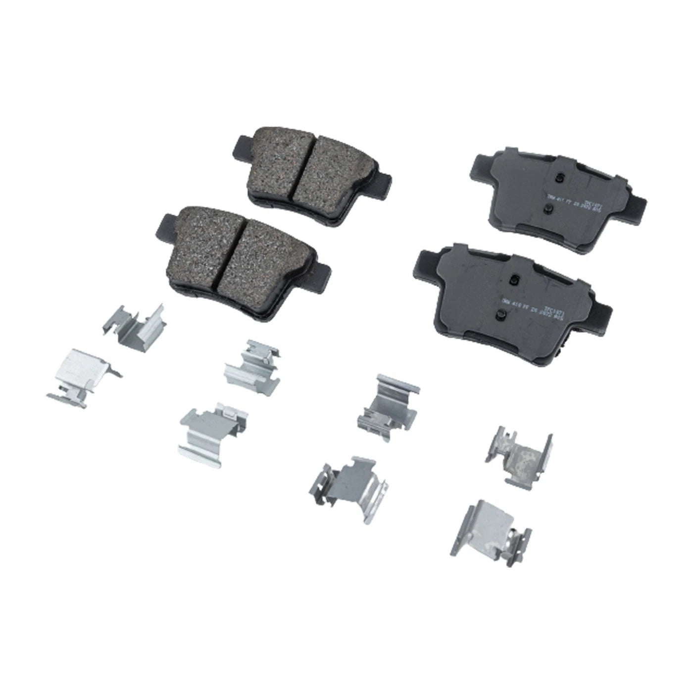 Set of 4 NAO Brake Pads for Jaguar X-Type (2005–2008)