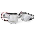 2X LED License Plate Light for Honda Jazz Odyssey Stream CRV FRV (2001–2023)