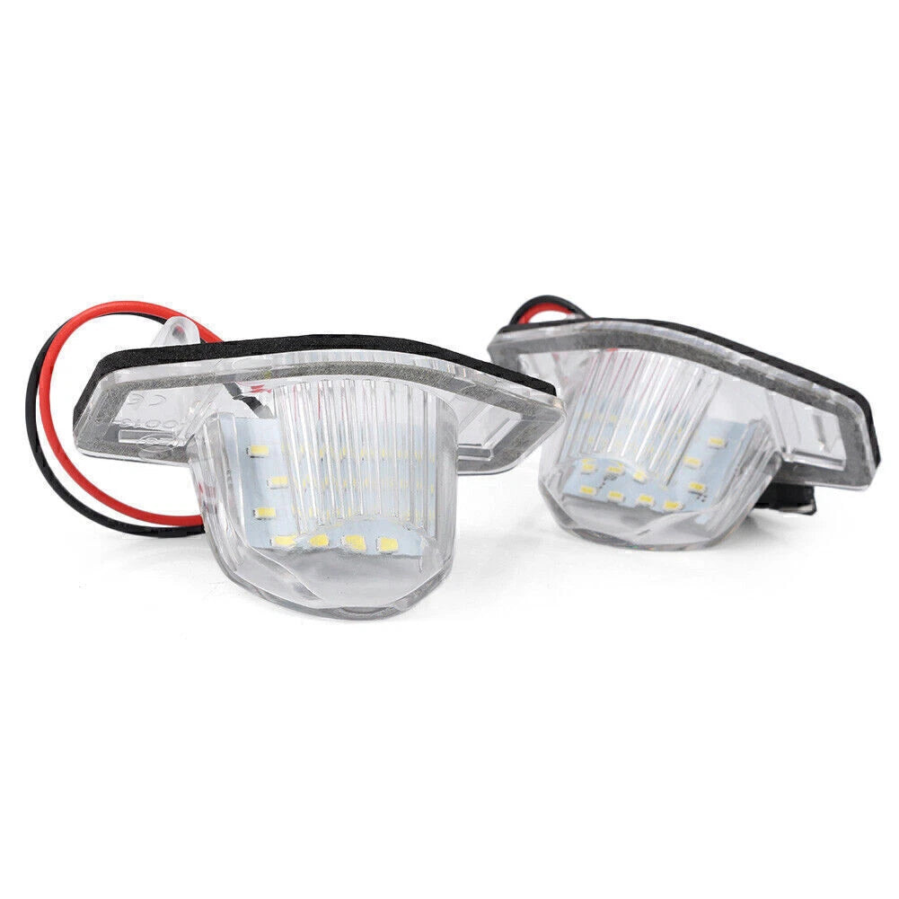 2X LED License Plate Light for Honda Jazz Odyssey Stream CRV FRV (2001–2023)