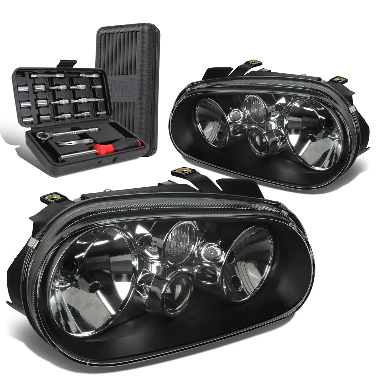 Projector Headlight Lamps for Volkswagen Jetta (1999–2006)