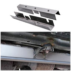 2X Steel Rust Repair Frame Center Skid Plates 30" for Jeep Wrangler YJ (1987–1995)