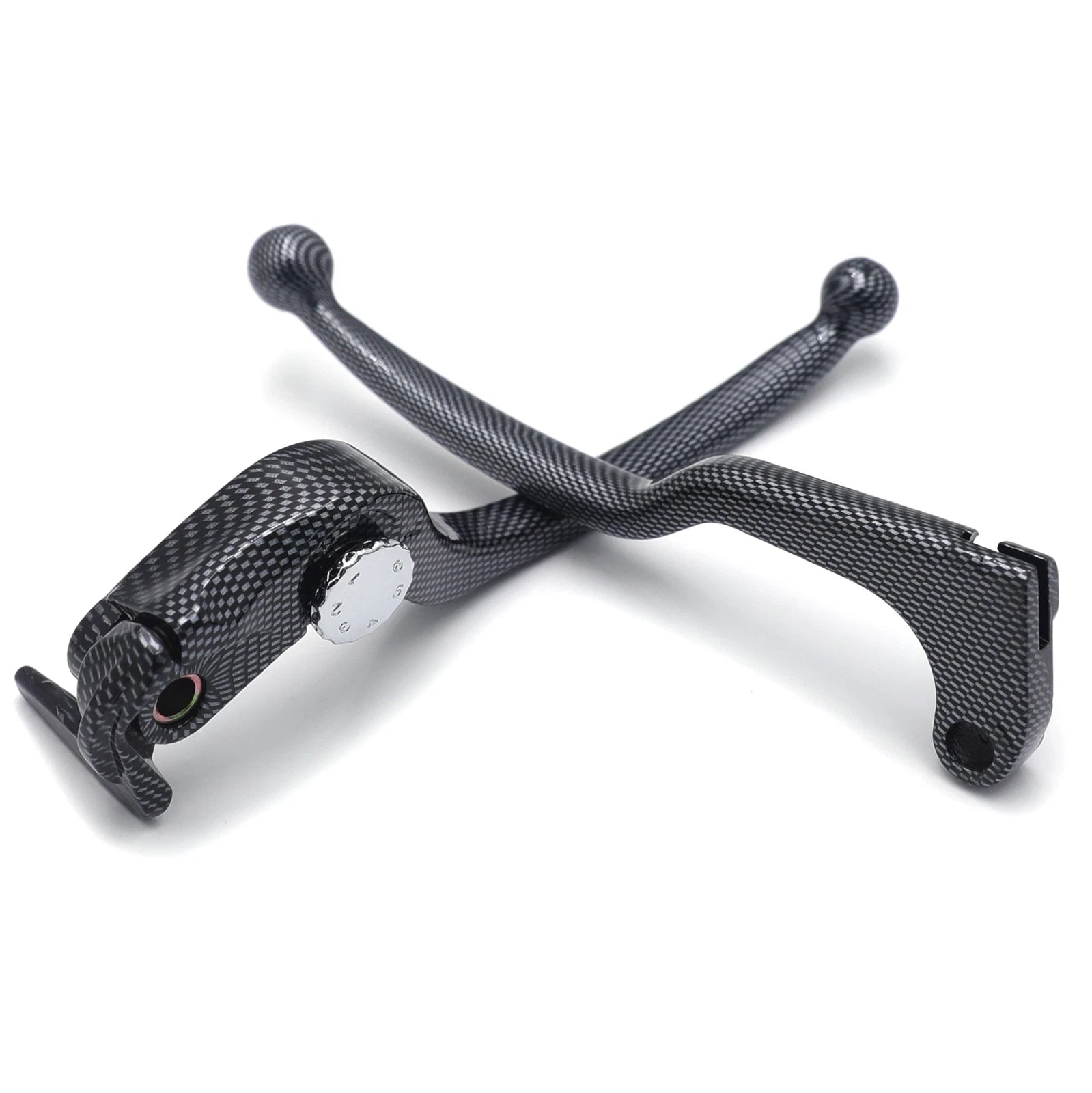 Brake and Clutch Hand Lever Carbon Replacement Set for Suzuki GSXR600/750 (2004–2005)