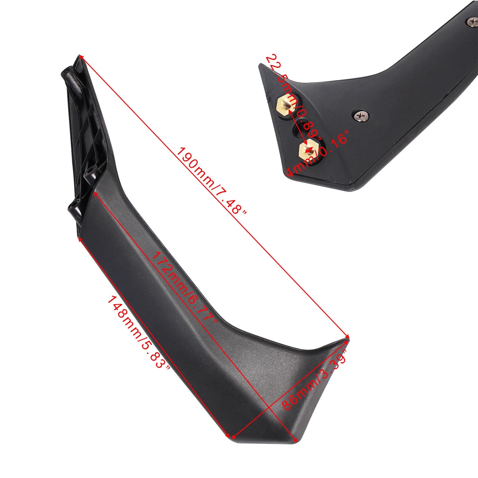 Rearview Mirror Mounting Bracket for Ducati Panigale V2 V4 (2020–2022)