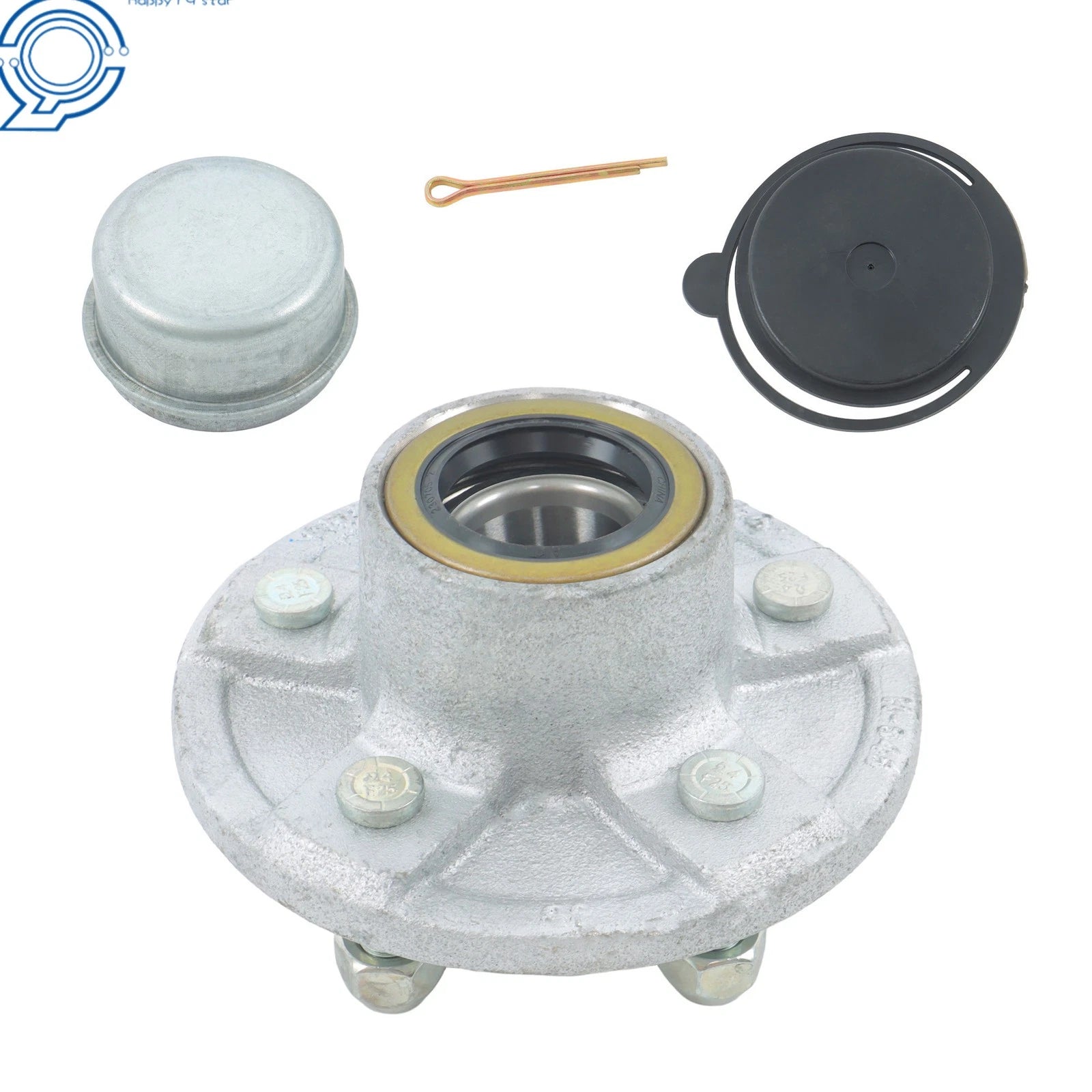 Spindle Hub Kit for 3500 lbs Trailer (5 on 4.5)
