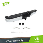 Chrome Steel Rear Step Bumper Assembly w/ Max Tow for Ford F-150 (2015–2020)