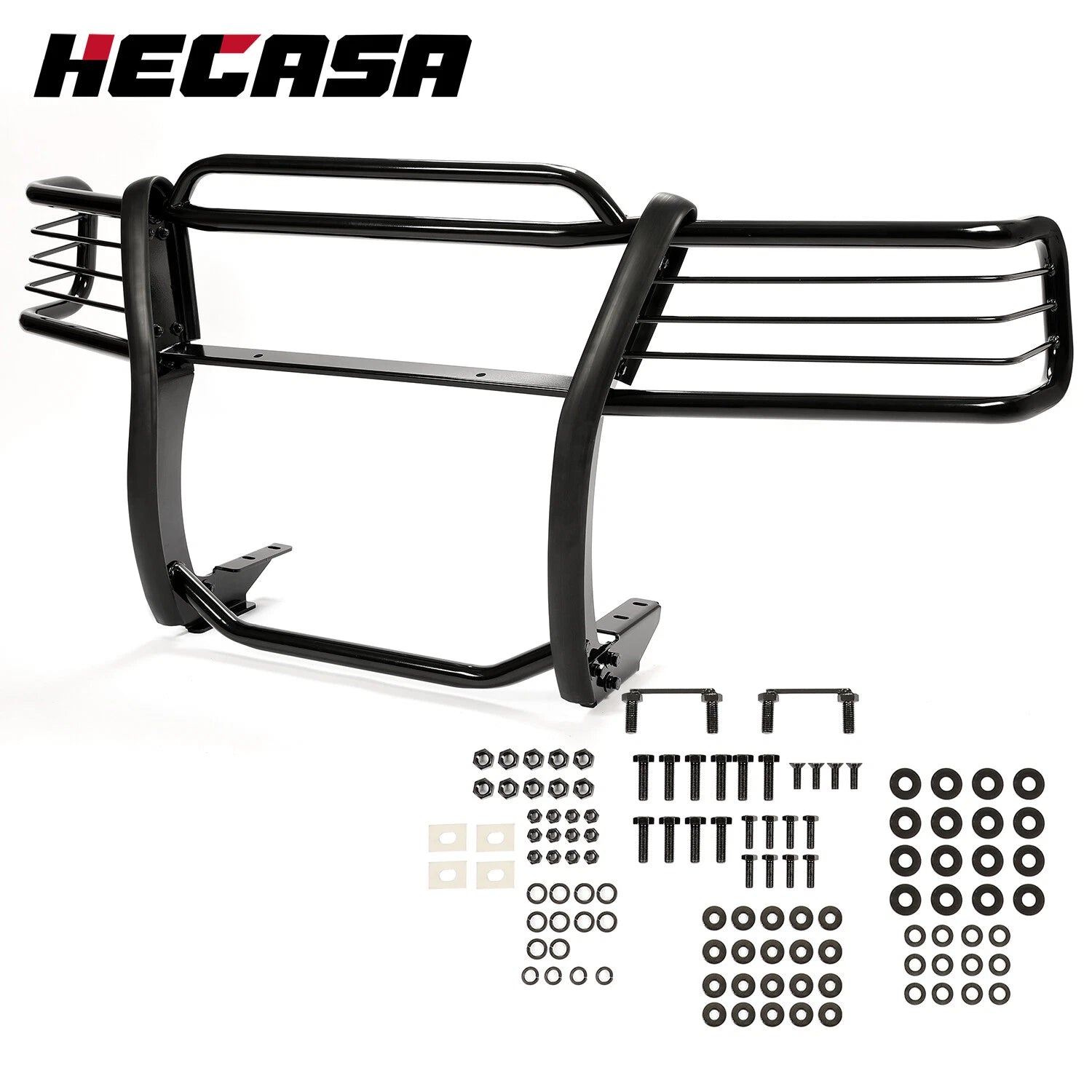 Brush Guard Grille for Ford Explorer (2002–2005) - Black Steel