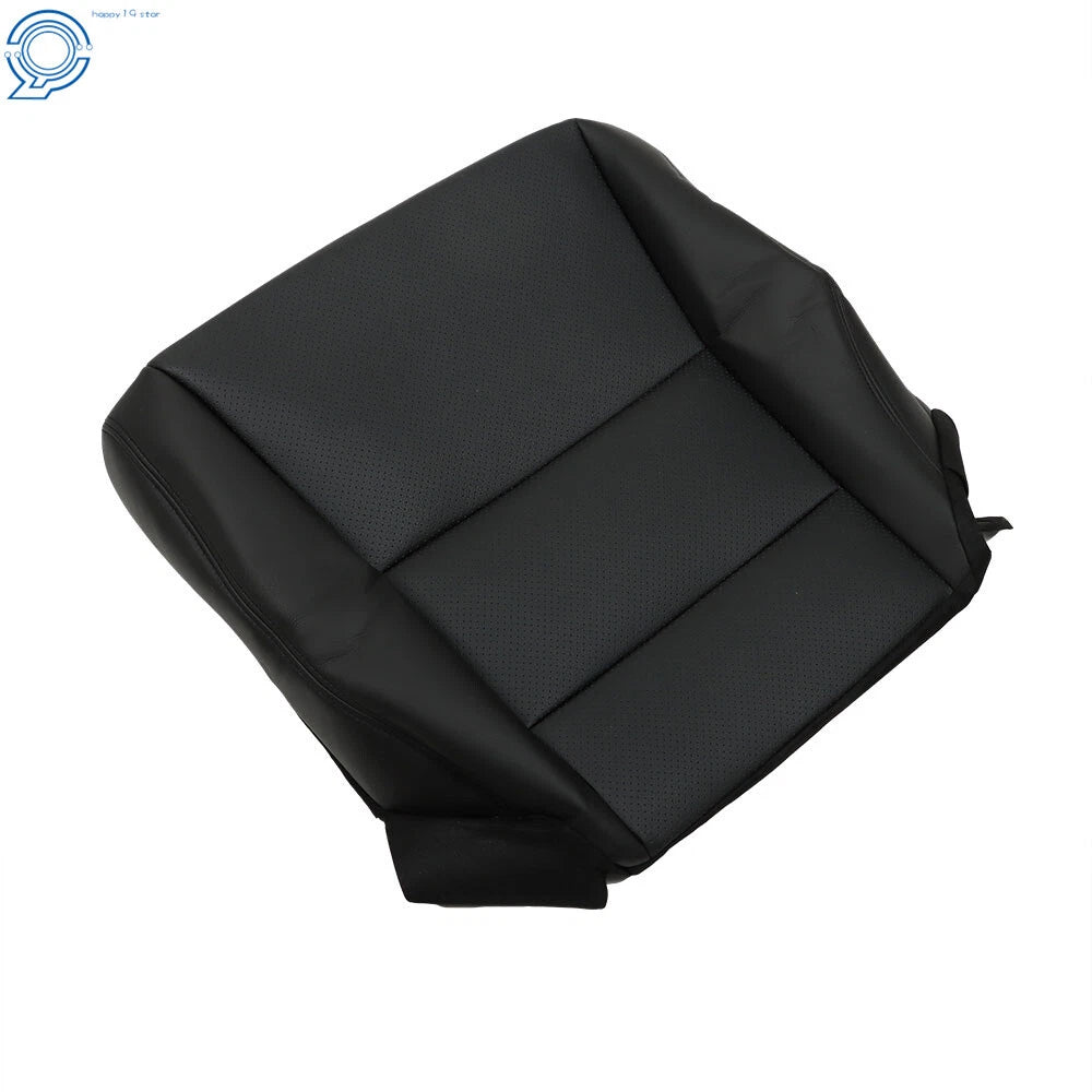 Driver Side Bottom Seat Cover for Honda Accord (2013–2017) Leather Black