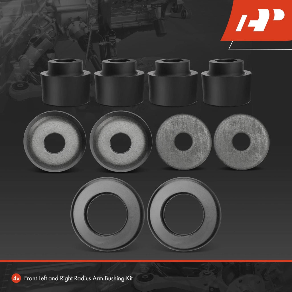 Set of 4 Front Bushings for Ford E-150 E-350 E-450 Super Duty (1992–2021)