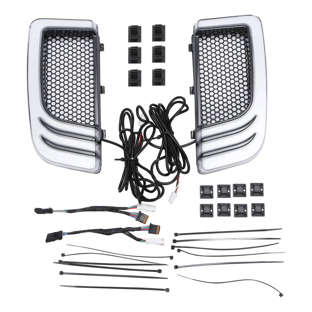 LED Fairing Lower Grills & Turn Signals for Harley Electra Glide (2014–2024)
