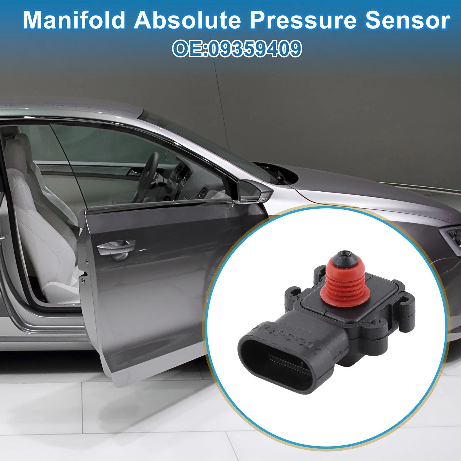 Manifold Absolute Pressure Sensor No. 09359409 for Chevrolet Silverado 2500 HD (2001)