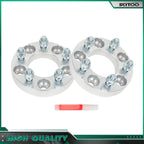 2X 1" Wheel Adapters 5x4.5/5x114.3 to 5x110 12x1.5 for Honda Accord Civic CR-V