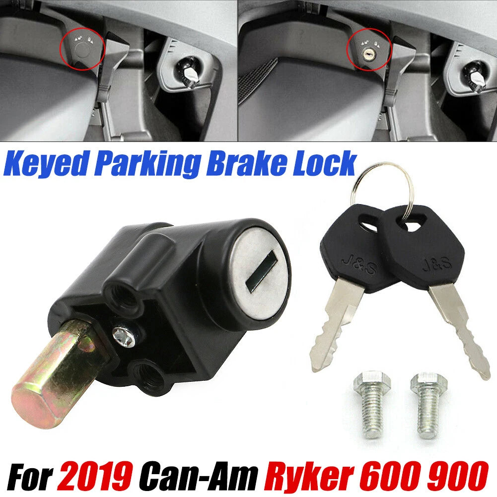Keyed Parking Brake Lock & Key for Can-Am Ryker 600/900 (2019)