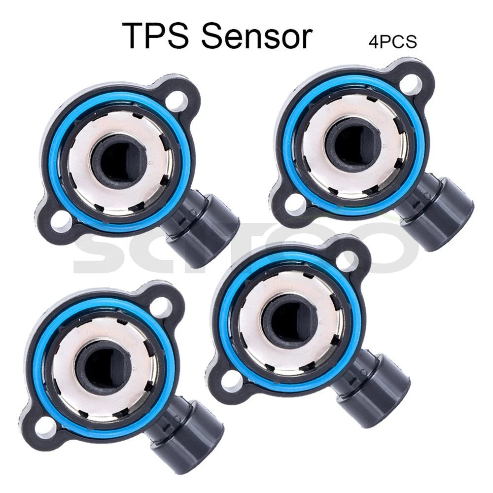 4X Throttle Position Sensor for Chevrolet C1500 Pickup, Suburban (1997–1999)