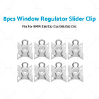 8Pcs Window Regulator Slider Clip Guide Bush for BMW 3 Series E36 E32 (1990–1999)