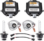2X Xenon Ballast Igniter HID D2S Bulb Kit for Infiniti G35 G37 Q40 Q50 (2007–2015)