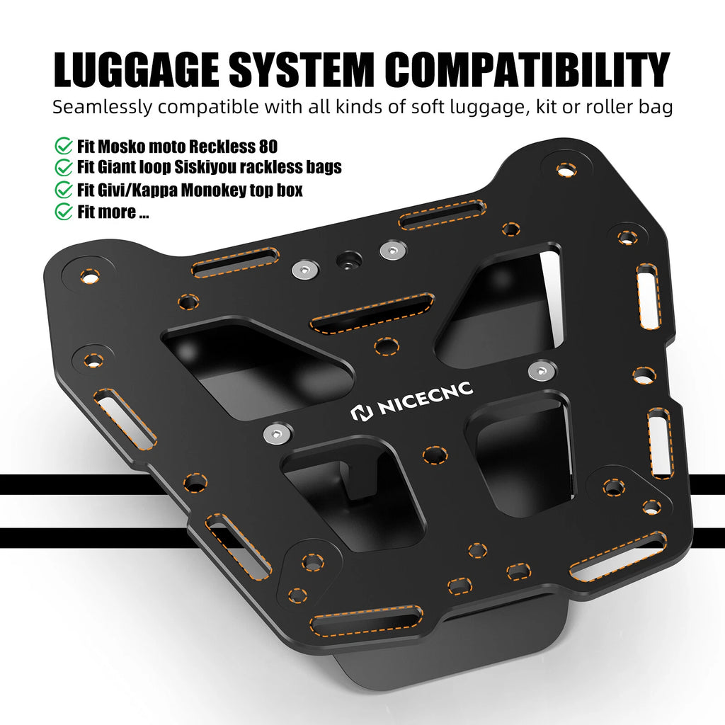 Rear Luggage Rack Plate Kit 59500836 for Harley Sportster S (2021–2024)