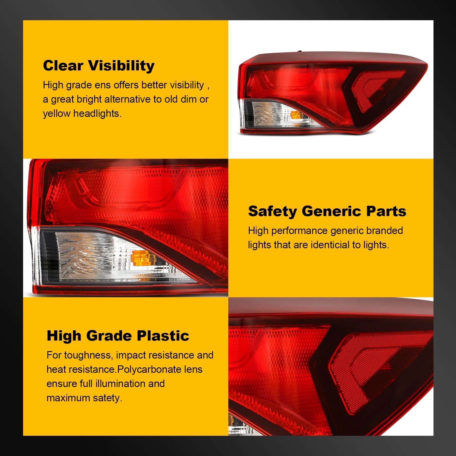 Outer Right Tail Light Assembly for Chevy Trailblazer (2021–2025)