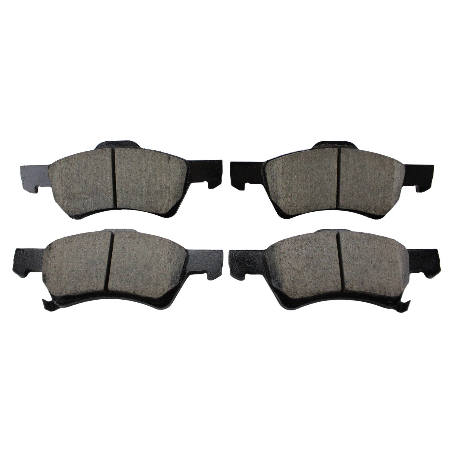 Set of 4 Akebono ProAct Front Ceramic Disc Brake Pads for Town & Country (2008–2016)