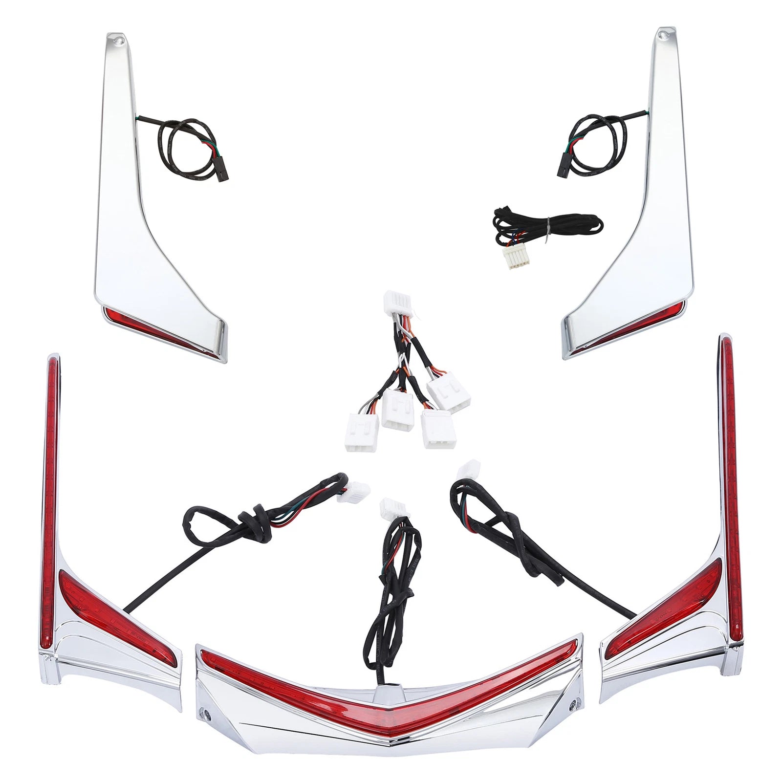 LED Fender Tip Brake Accent Light Strips for Honda Goldwing 1800 F6B (2012–2017)