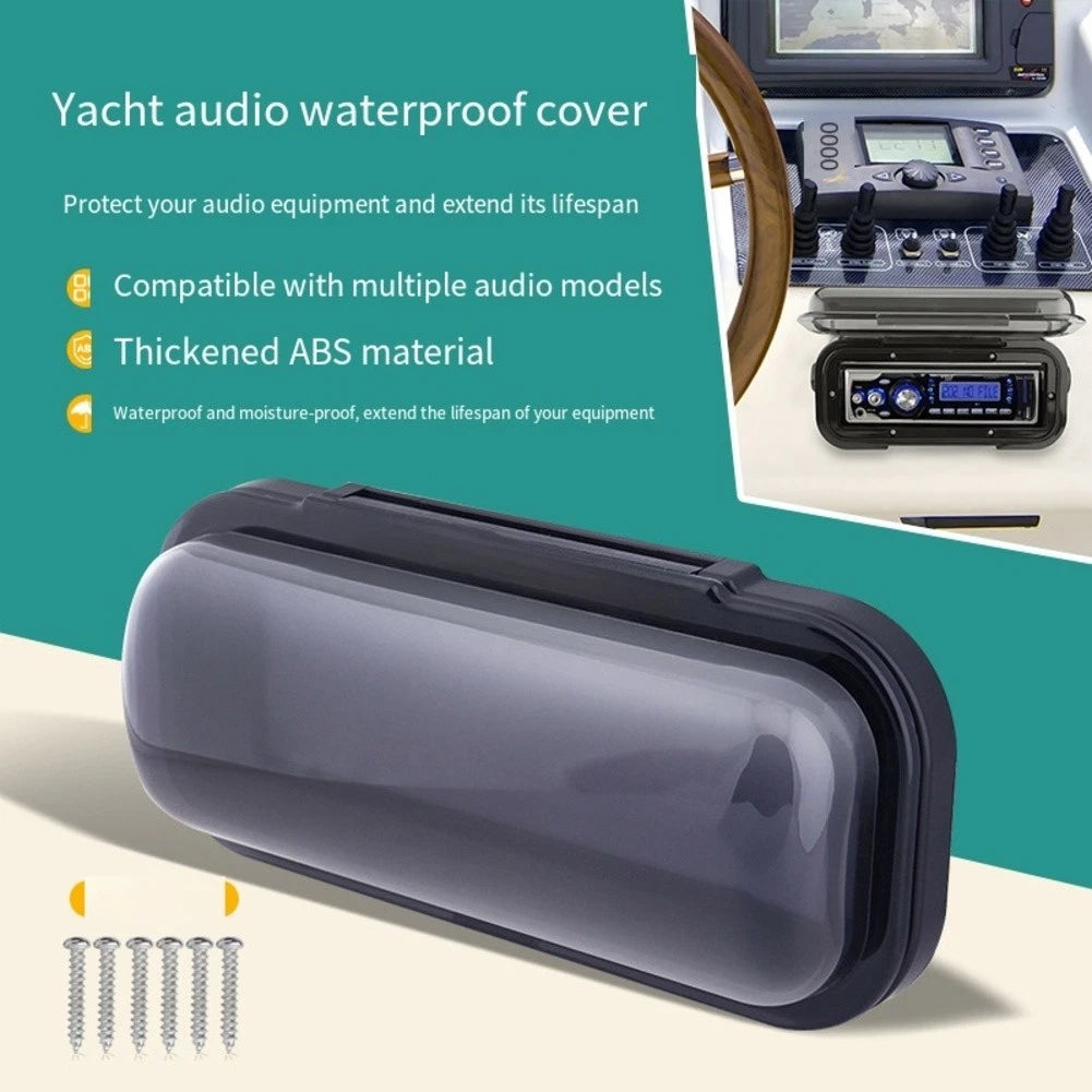 180mm Marine Radio Protector Cover for Boat Stereo (Heavy Duty)