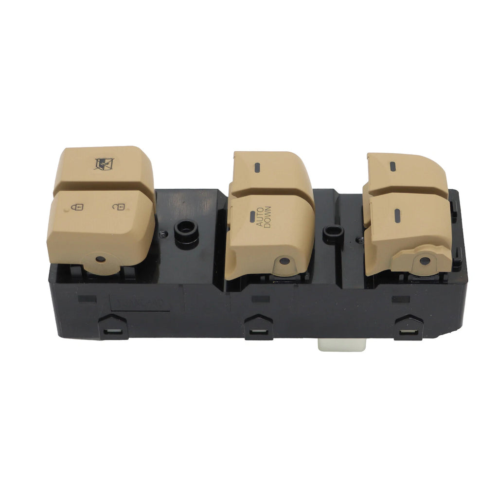 Front Left Power Window Switch Beige for Hyundai Elantra (2011–2015) 93570-3X000