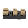 Front Left Power Window Switch Beige for Hyundai Elantra (2011–2015) 93570-3X000